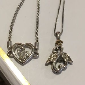 Kay Jewelers open heart necklace and bracelet!